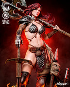 The Hyborian Flame Statue
