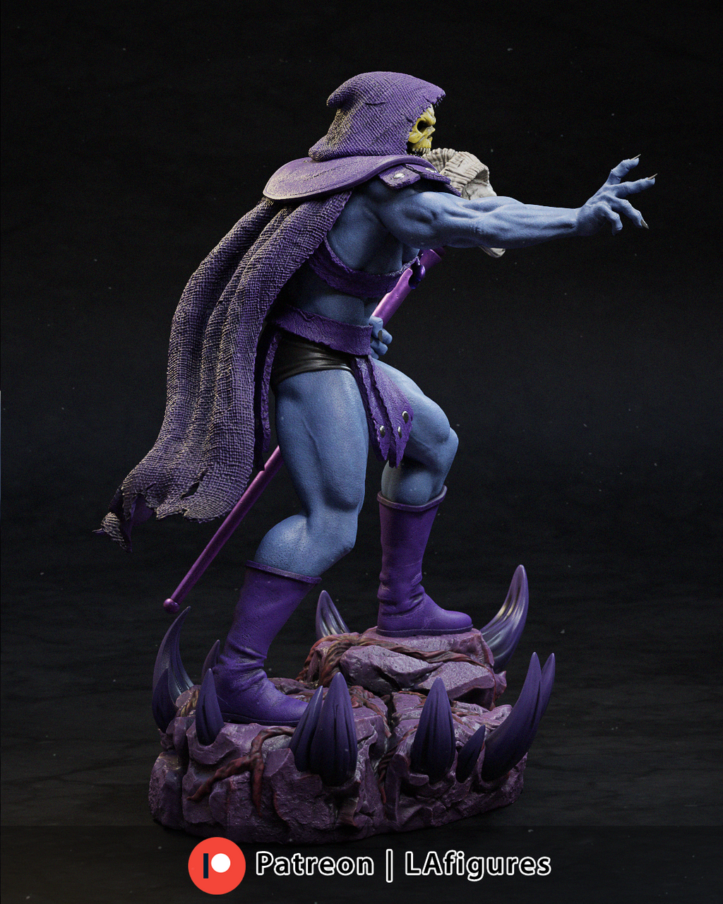 Skeletor Statue