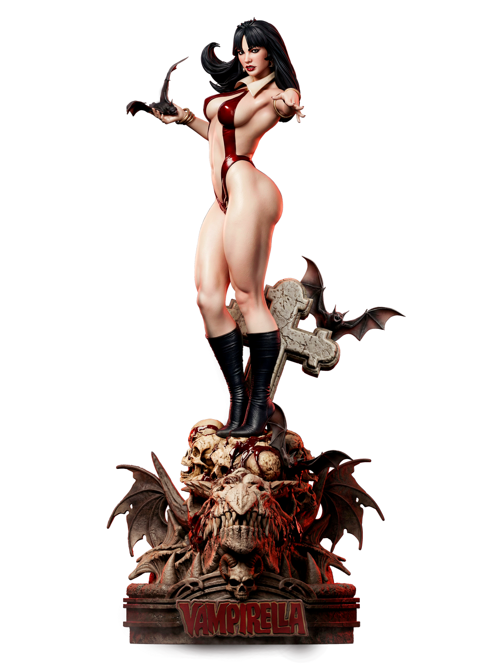 Scarlet Vampiress Statue
