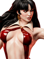 Scarlet Vampiress Statue
