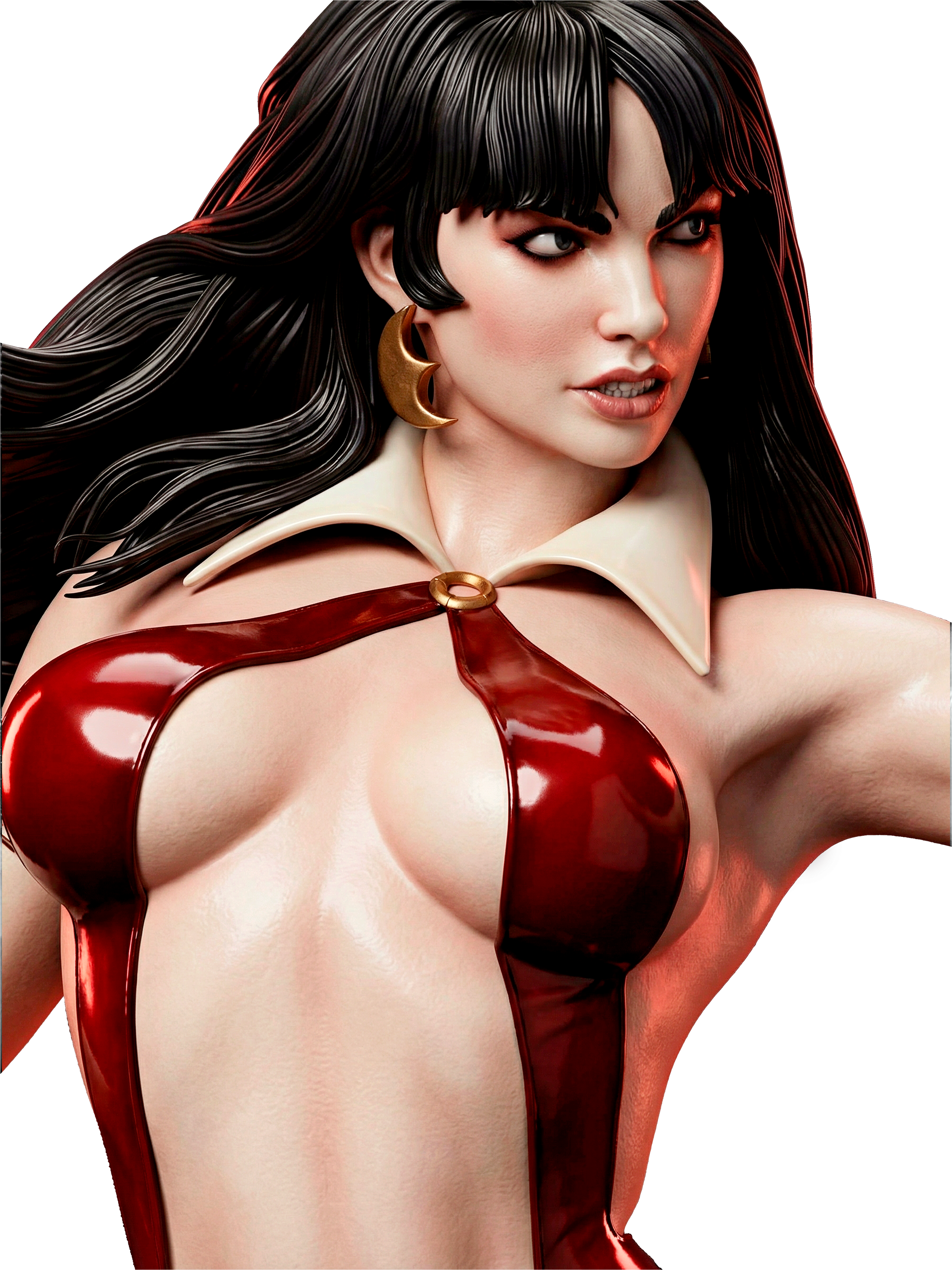 Scarlet Vampiress Statue