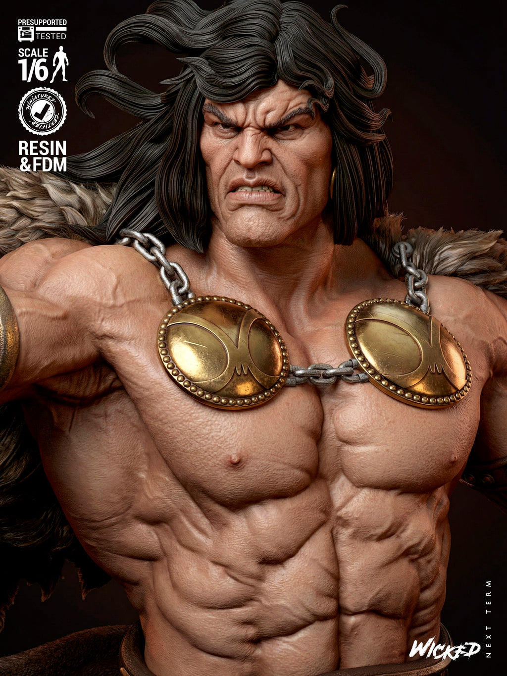 Conan The Barbarian Statue