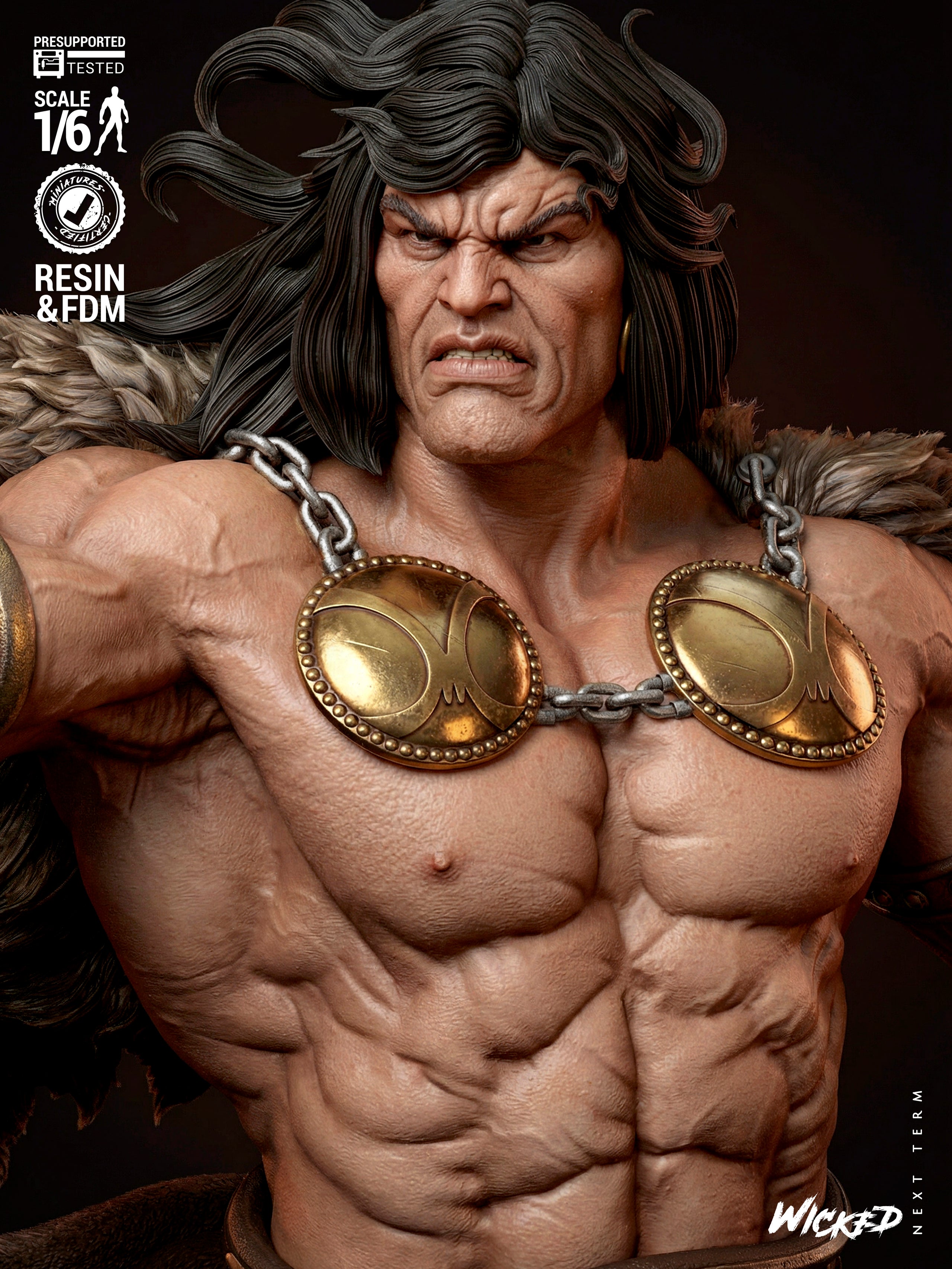 Conan The Barbarian Statue