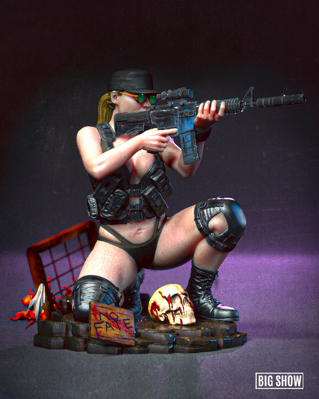 Future Resistance Statue