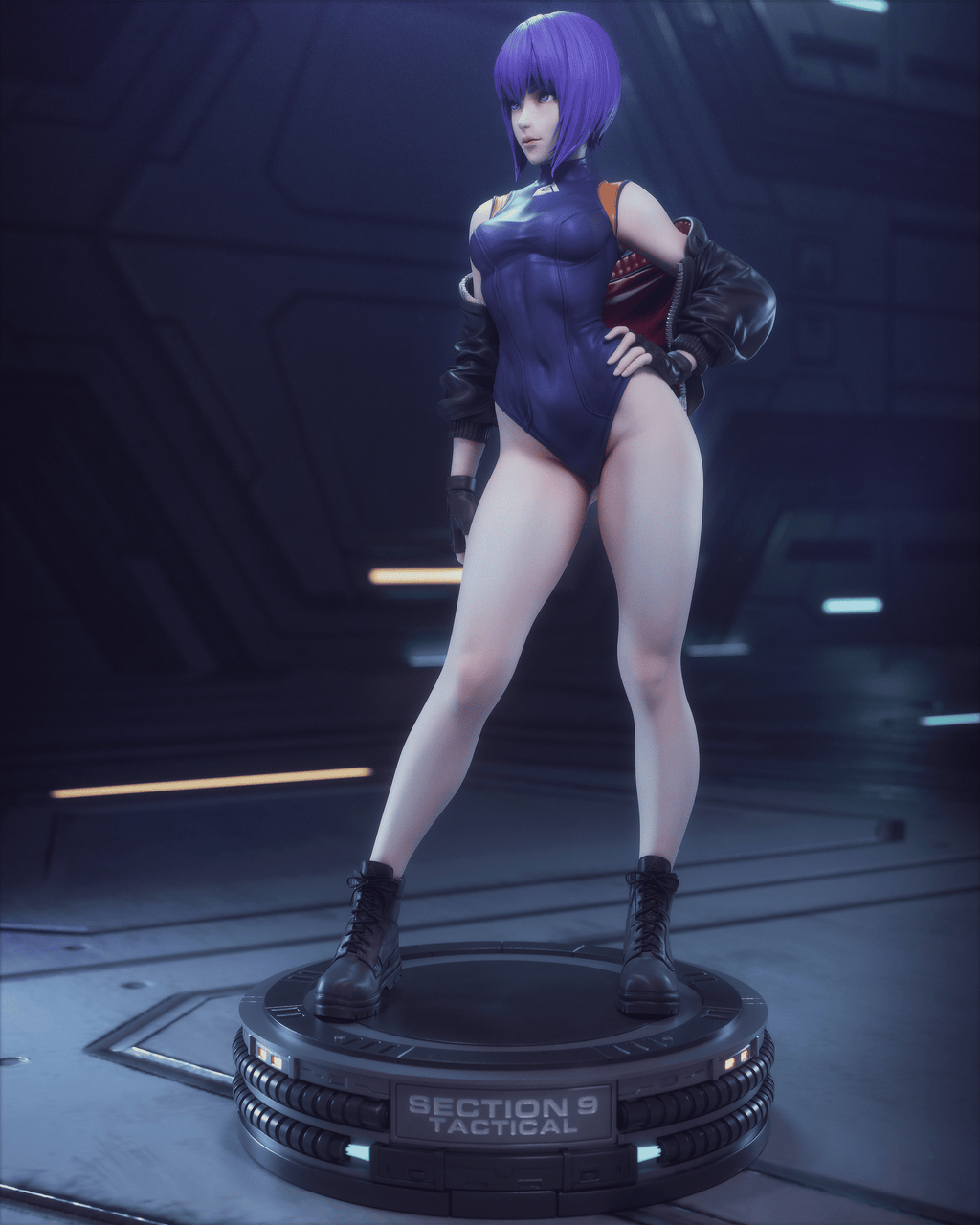 Section Nine Phantom Statue