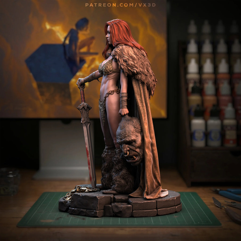 Hyrkanian Fury Statue