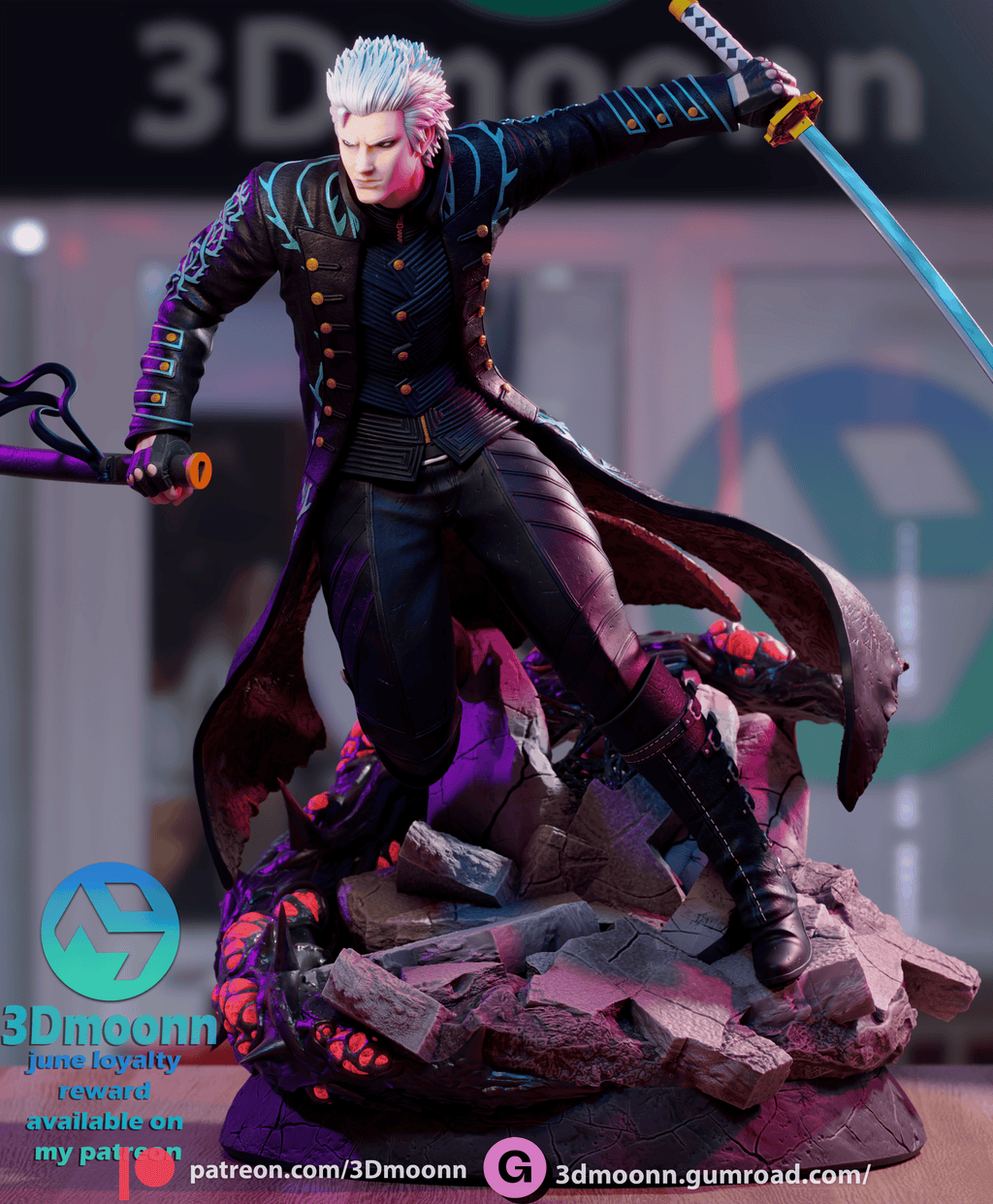 Vergil Statue