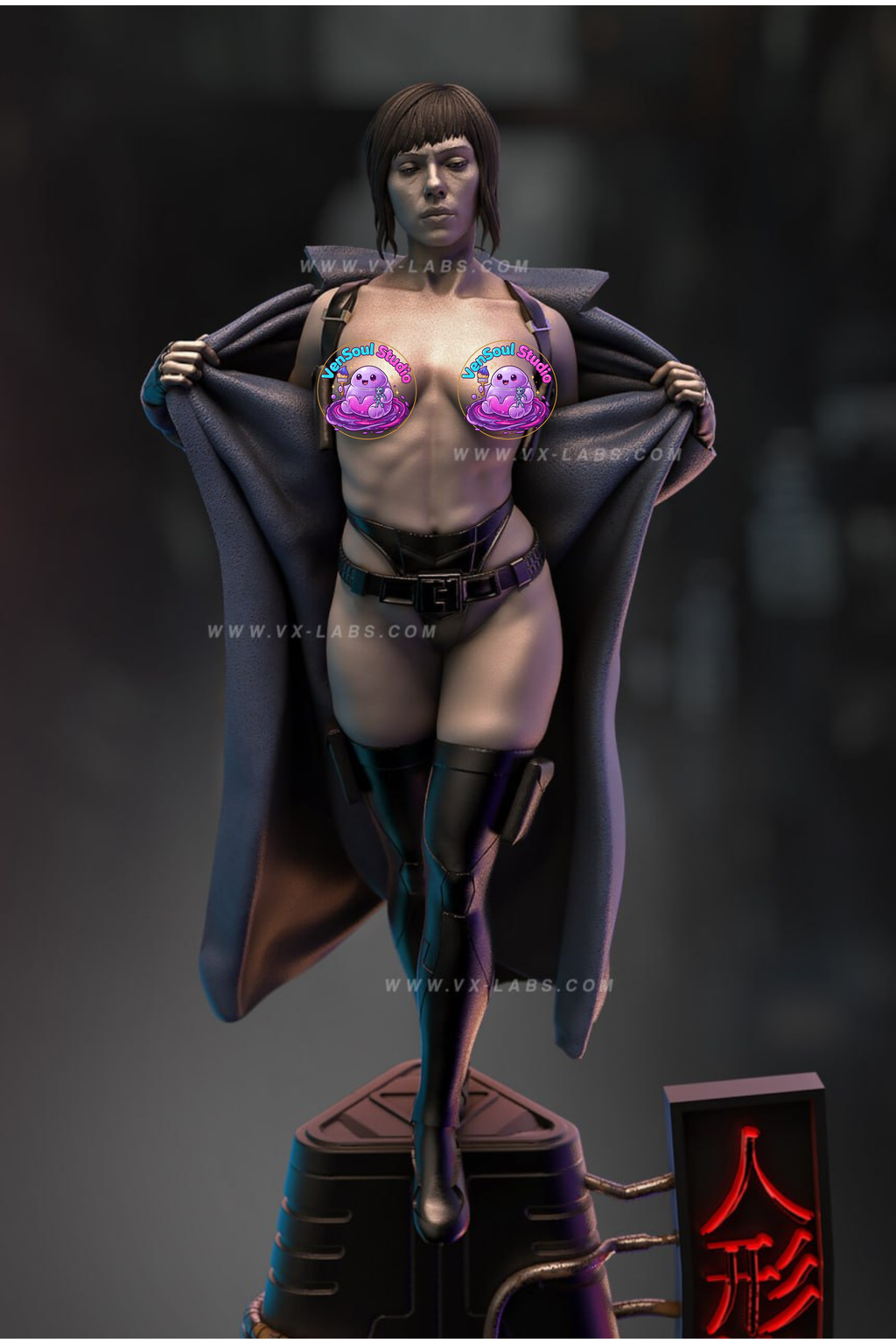 Major Motoko Statue