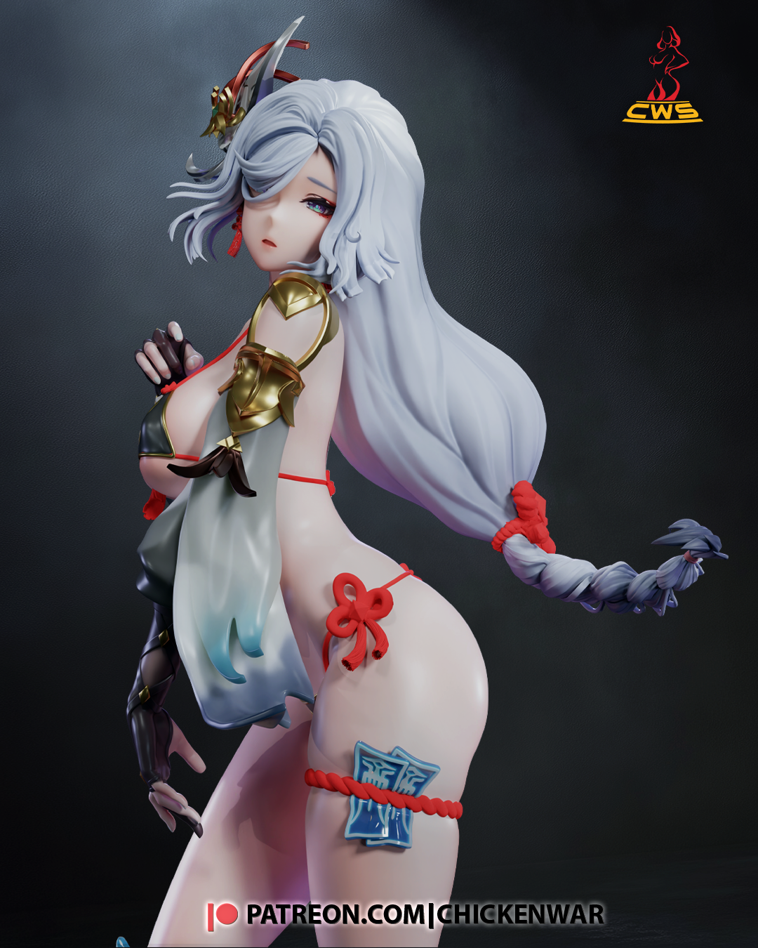 Shenhe Bikini Statue