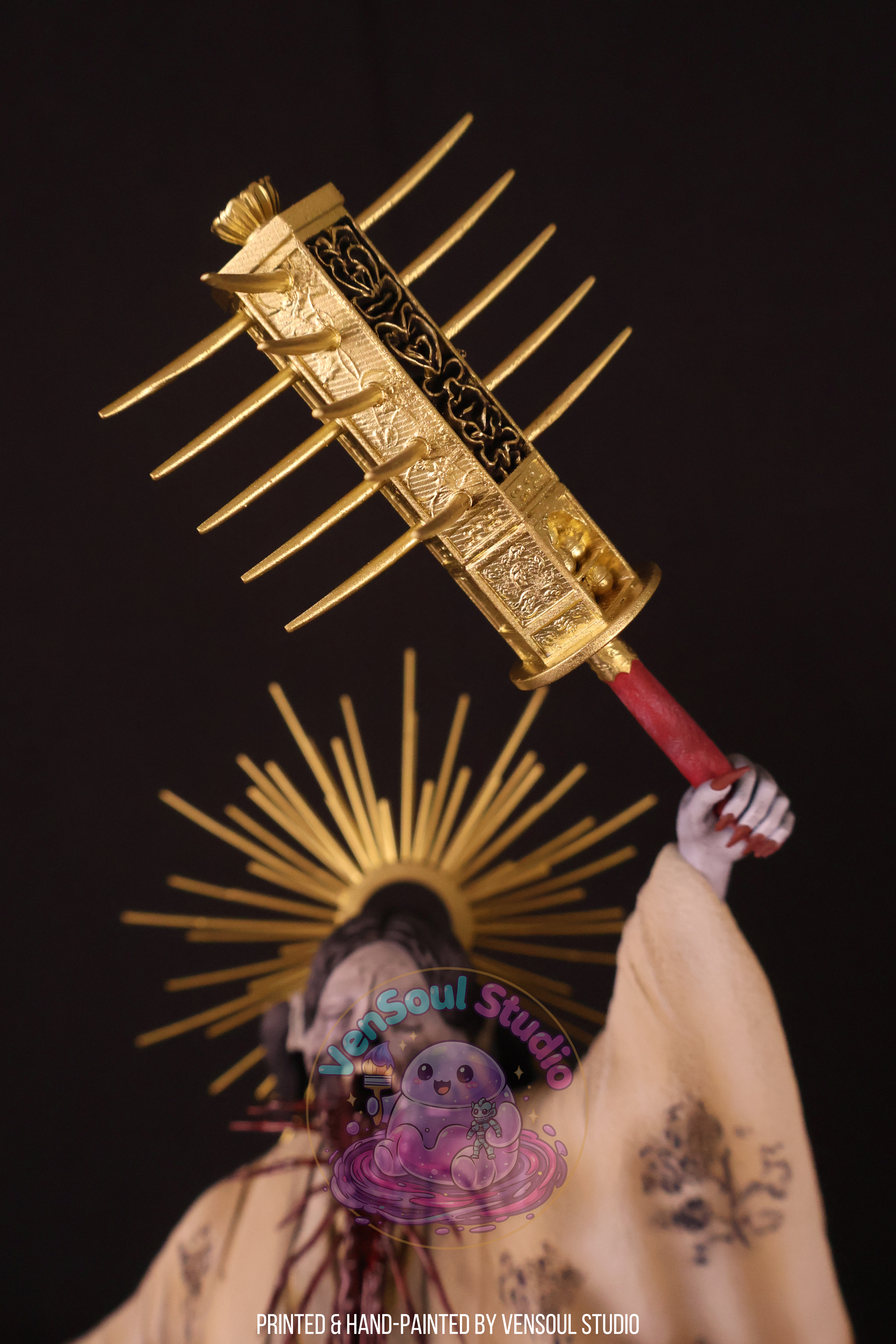 Ritual Shrine Priestess Figure