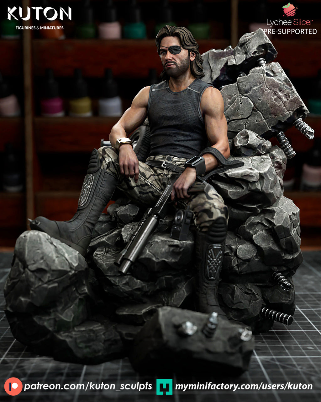 The One-Eyed Outlaw Statue