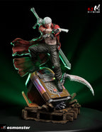 Crimson Devil Hunter Statue