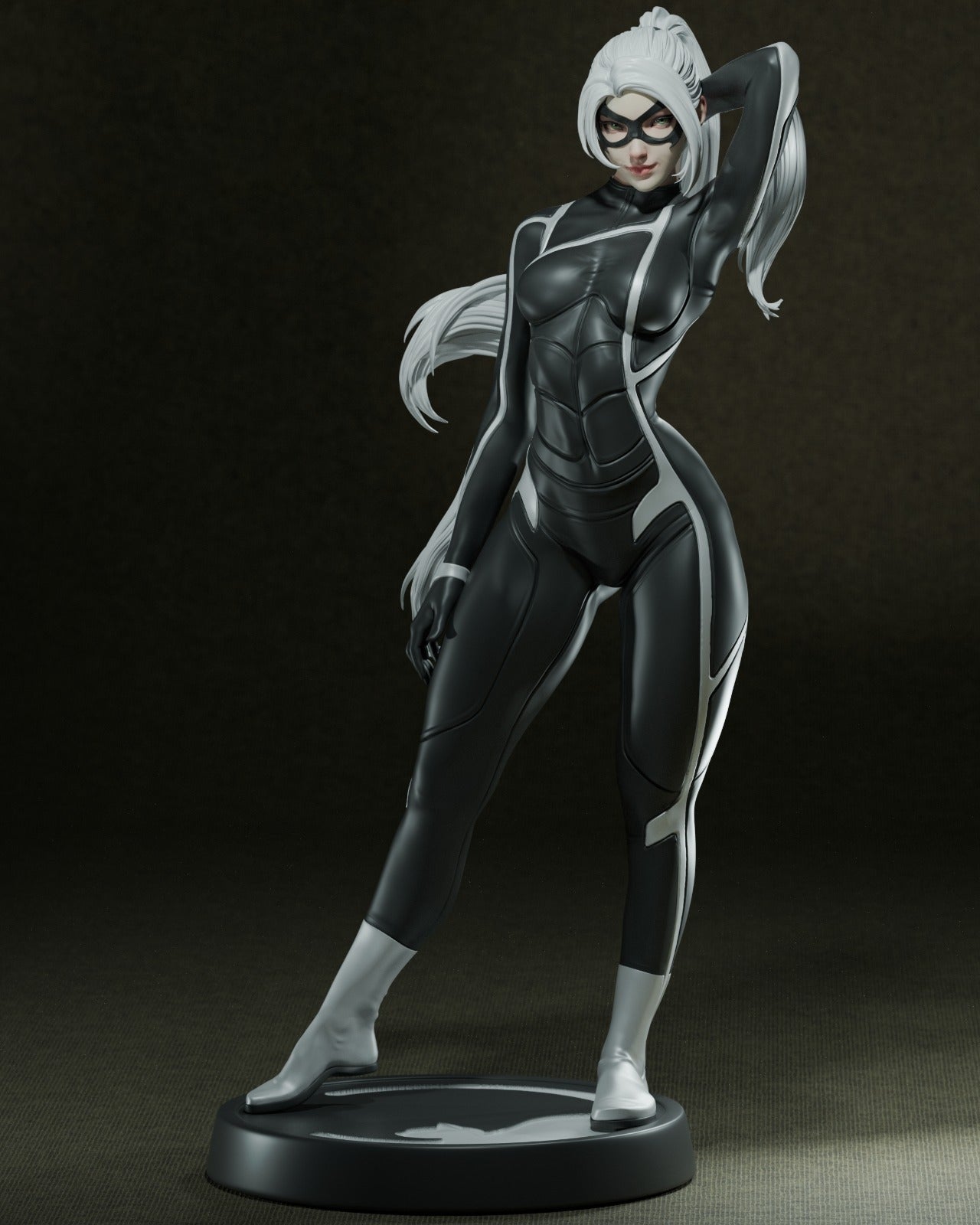 Cat Burglar Statue