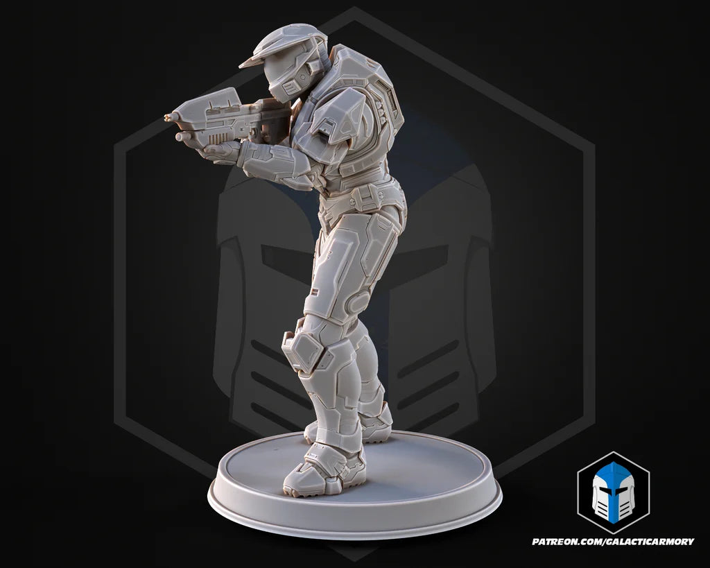 Legendary Evolved Soldier Statue