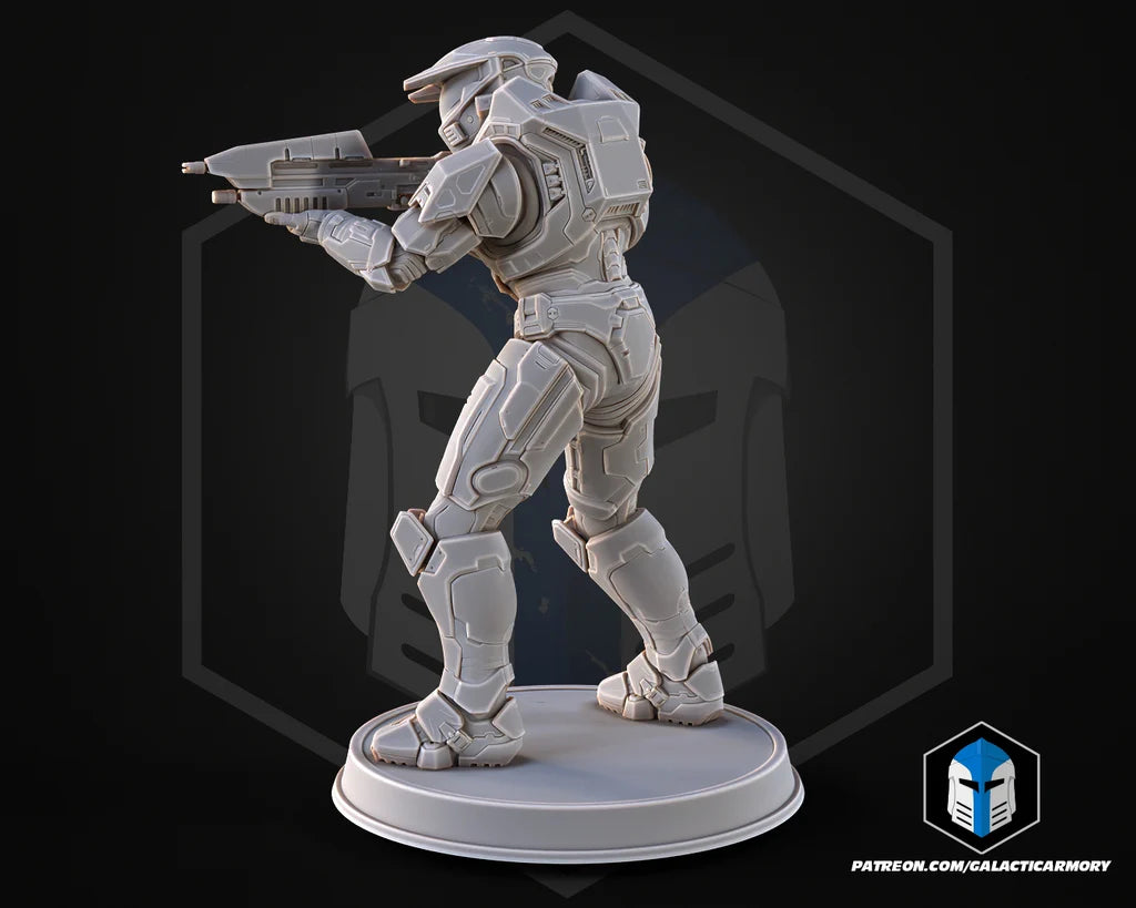 Legendary Evolved Soldier Statue
