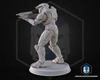 Legendary Evolved Soldier Statue