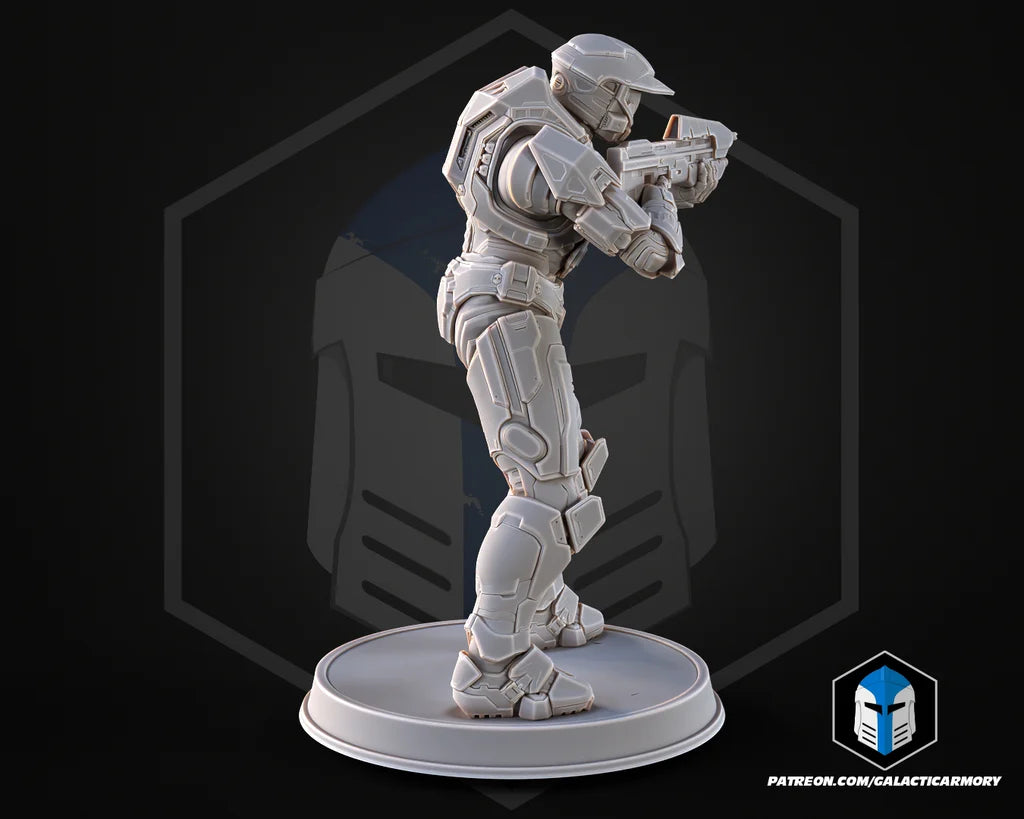 Legendary Evolved Soldier Statue