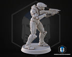 Legendary Evolved Soldier Statue