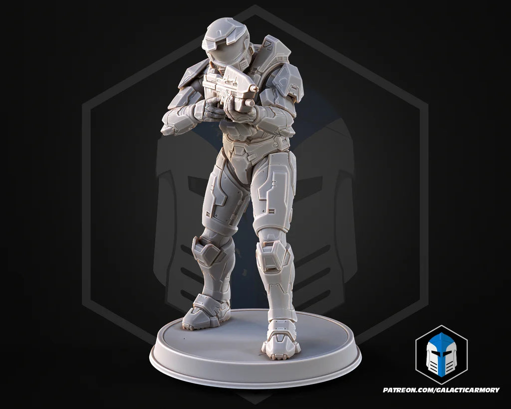 Legendary Evolved Soldier Statue