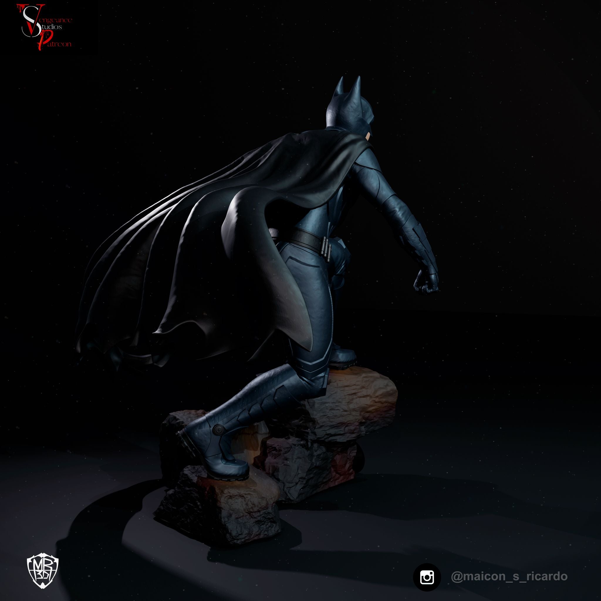 The Gotham Wraith Statue