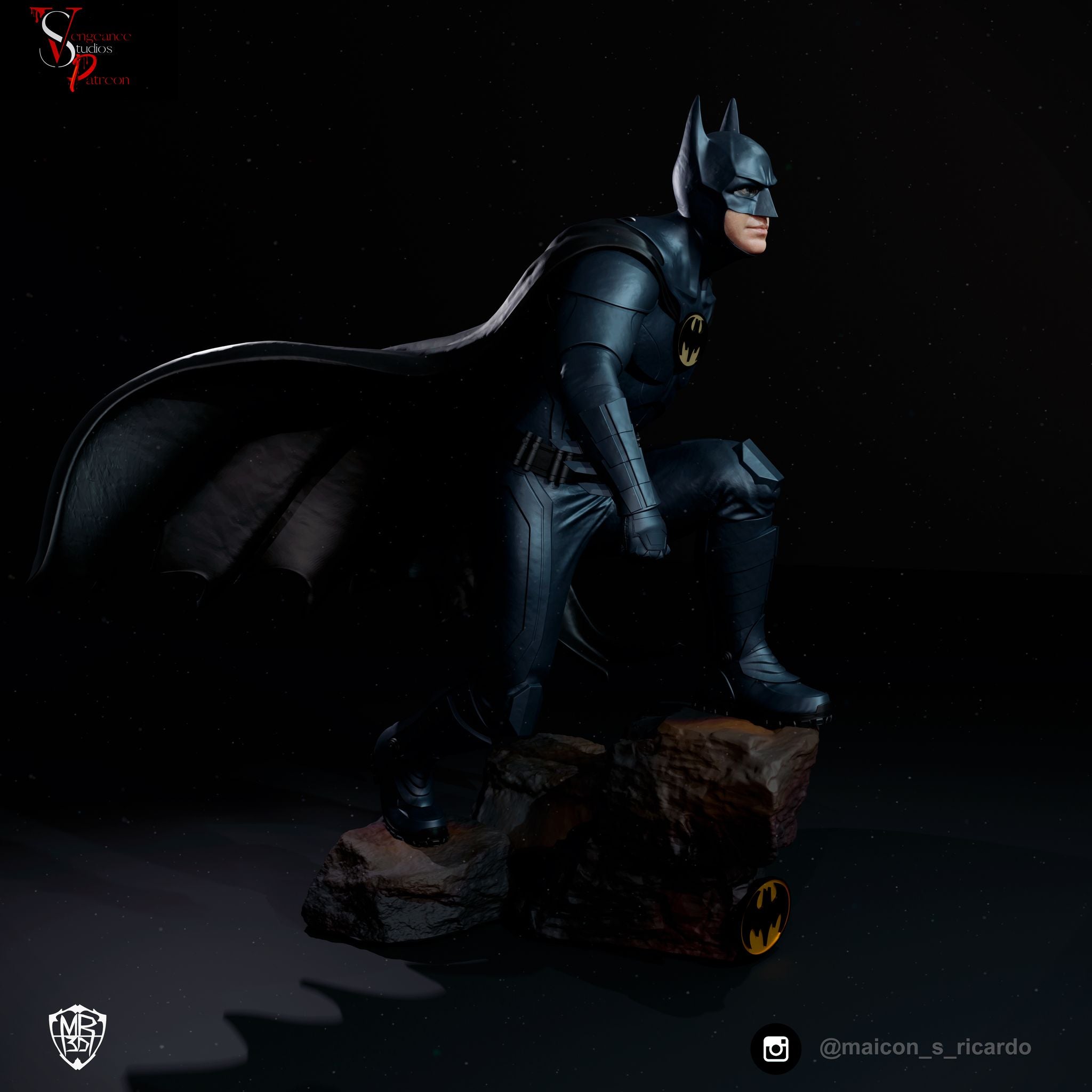 The Gotham Wraith Statue