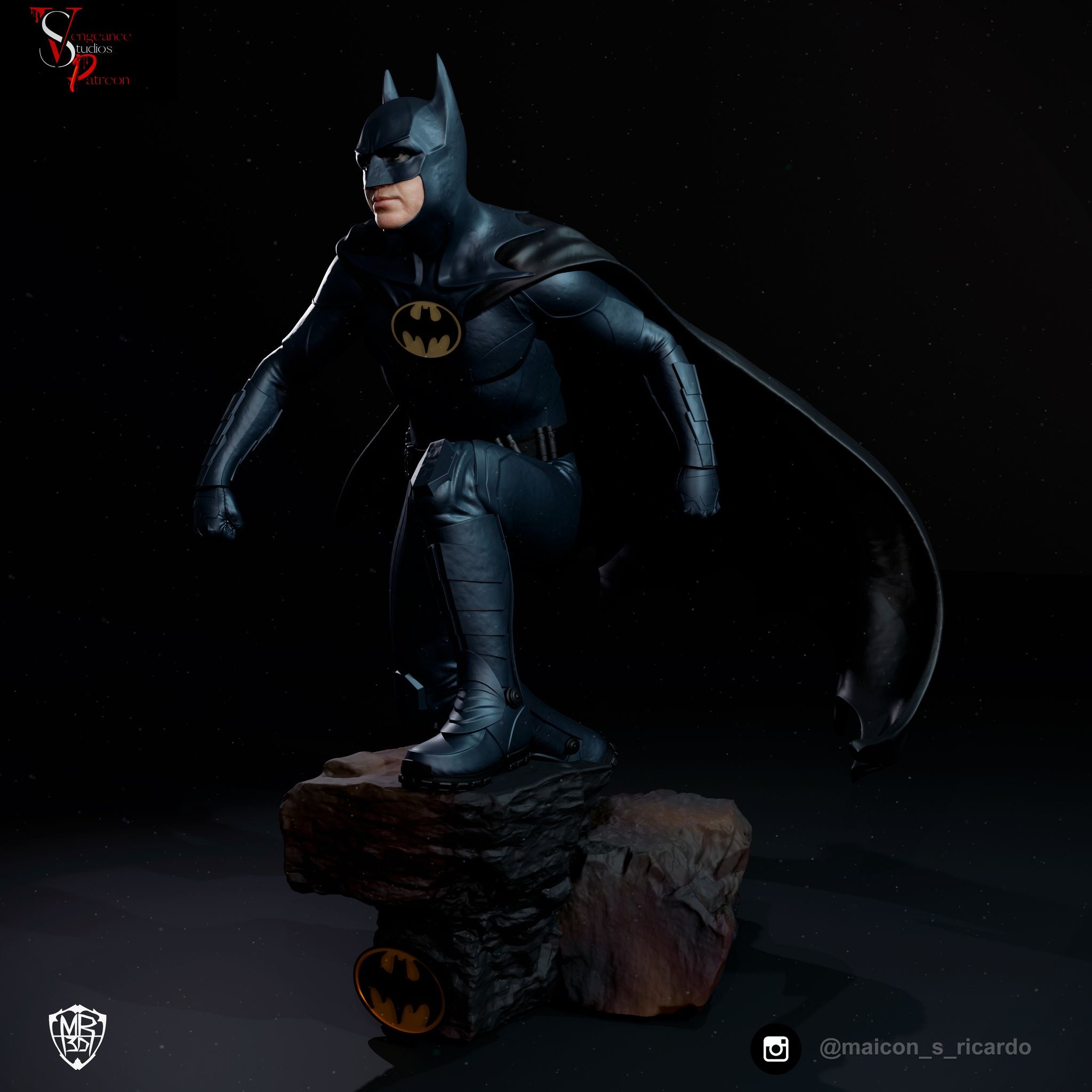 The Gotham Wraith Statue