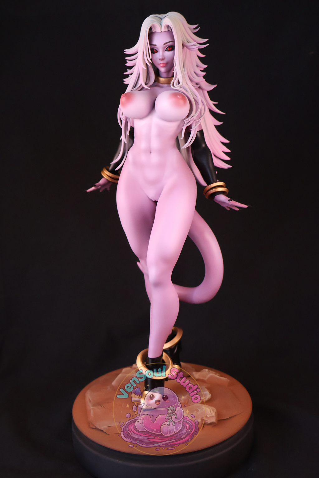 Pink Android Figure