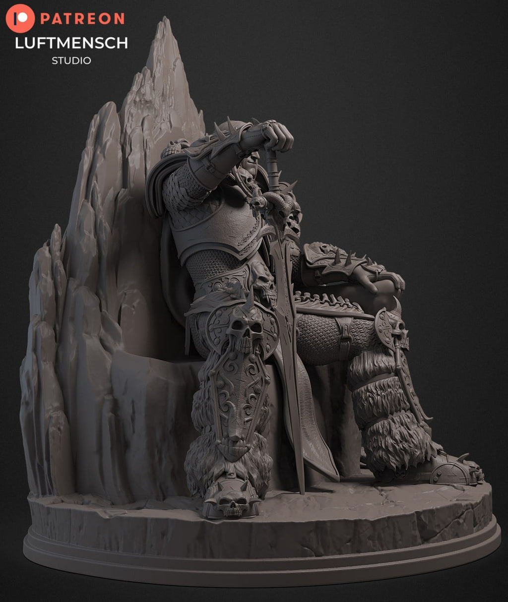 The Frozen King Statue