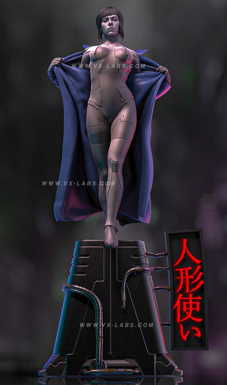 Major Motoko Statue