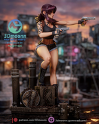 The Two-Handed Outlaw Statue