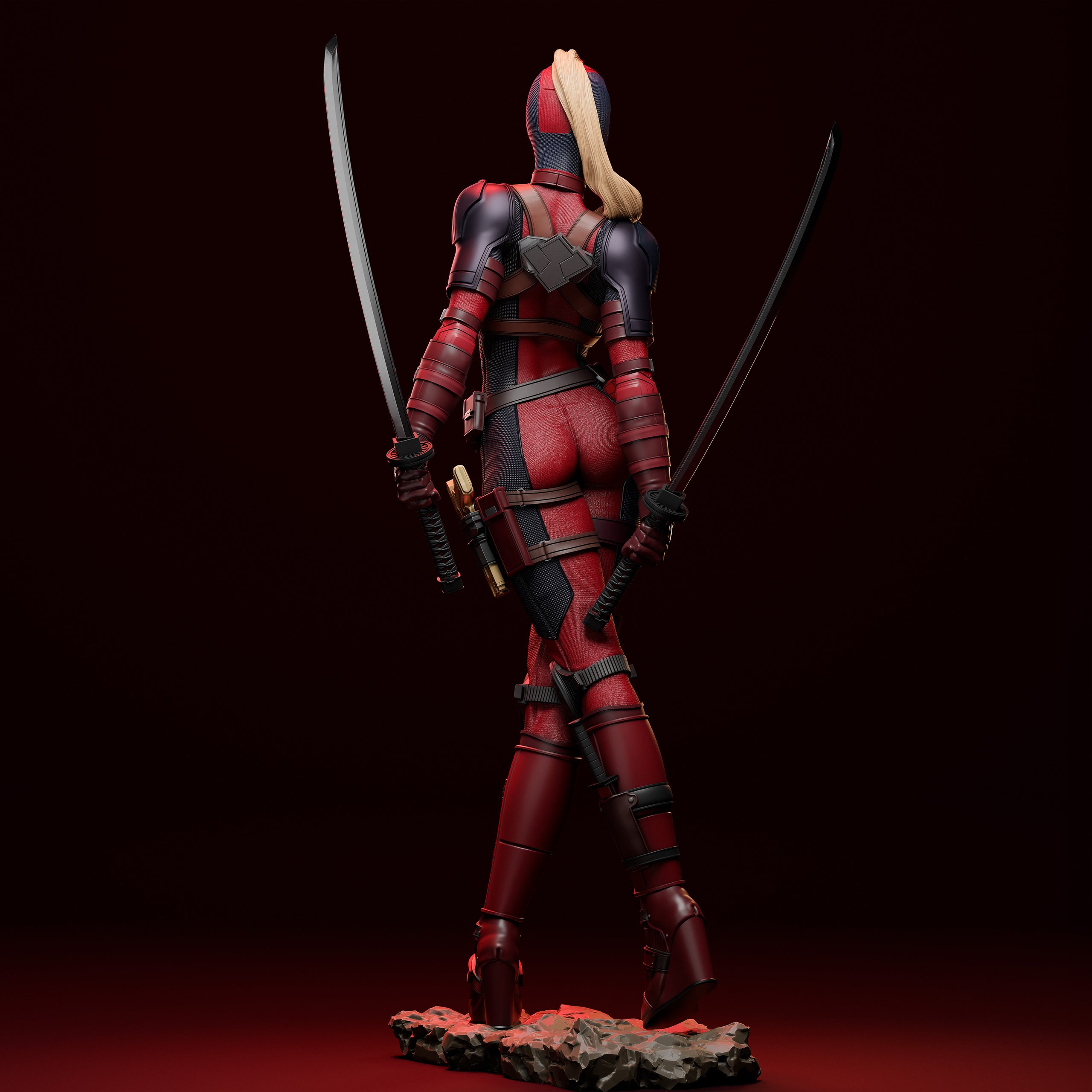The Mercenary Heroine Statue