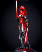 The Crimson Sith Statue