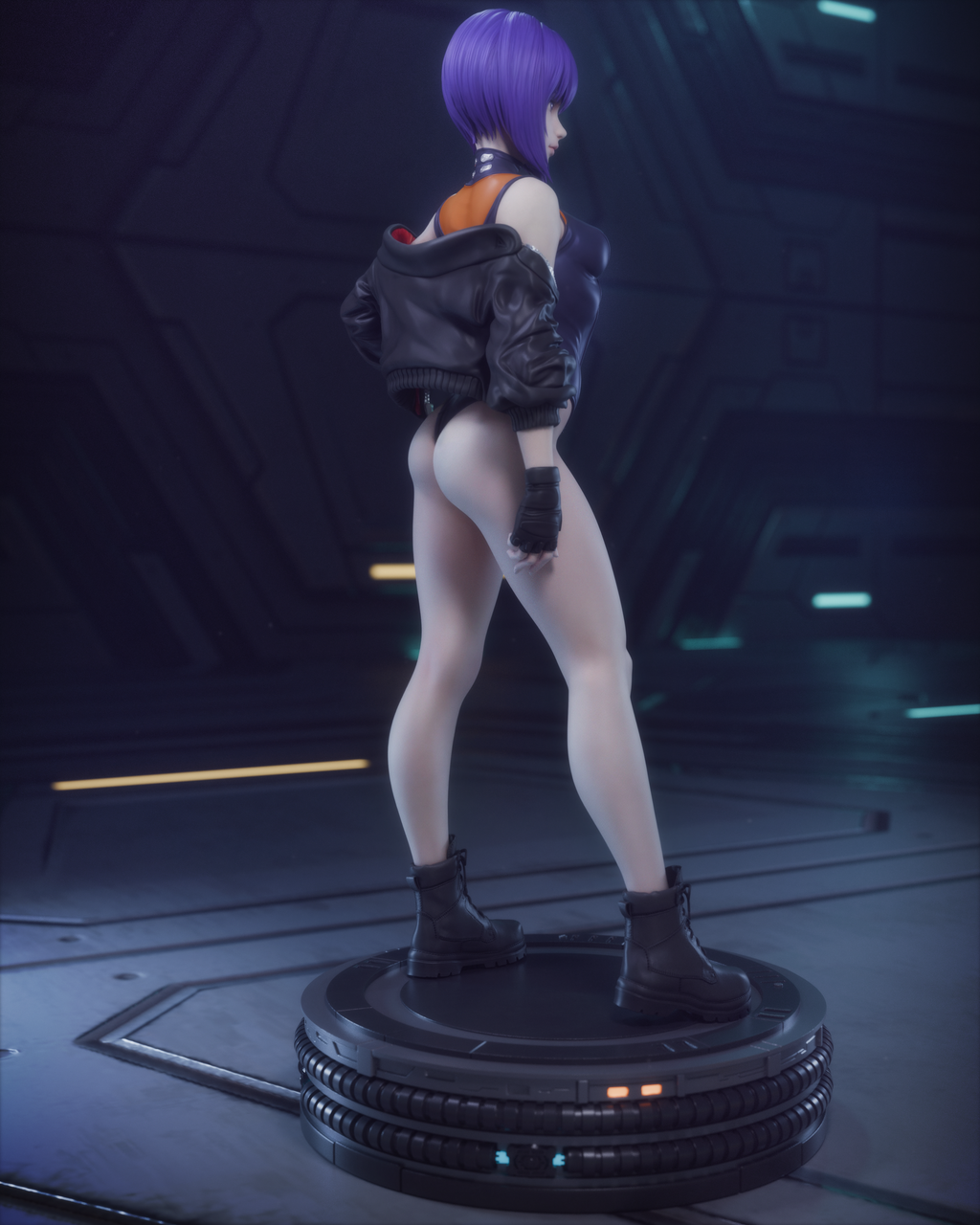 Section Nine Phantom Statue