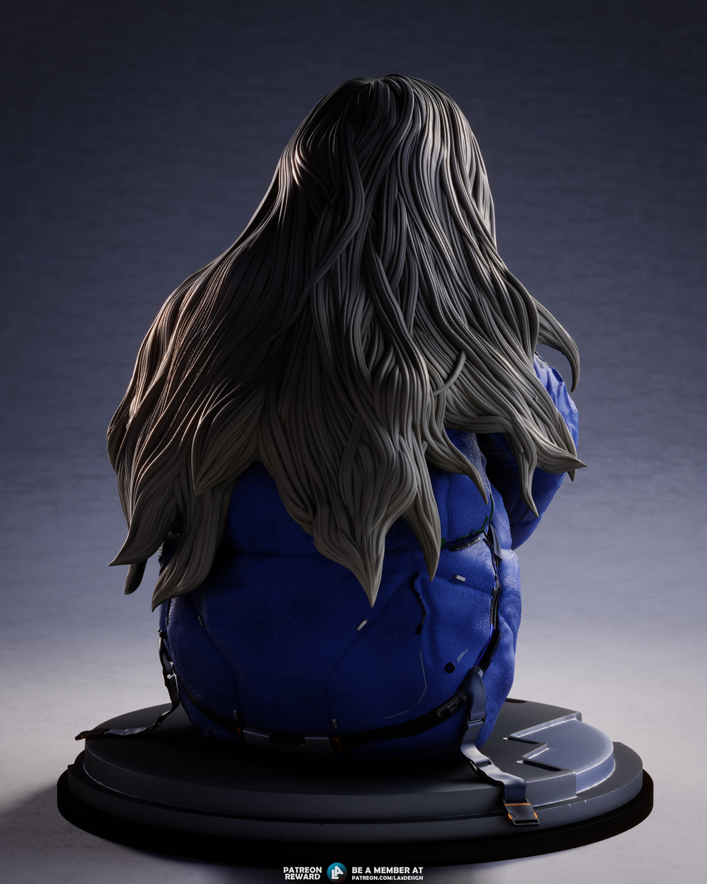 Lunar Android Statue