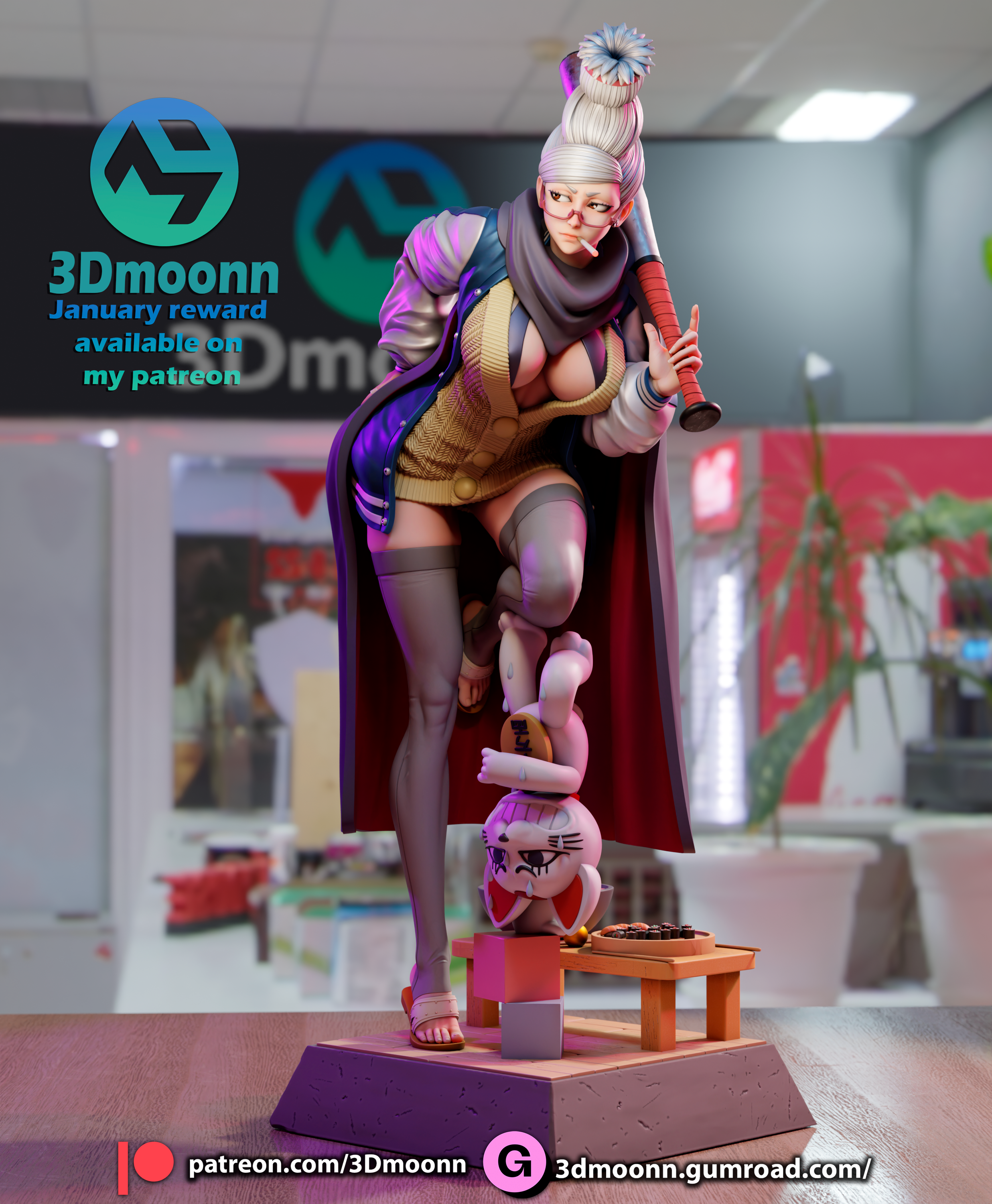 Seiko Ayase Statue