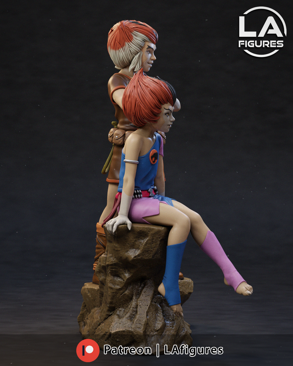 WilyKit & WilyKat Statue