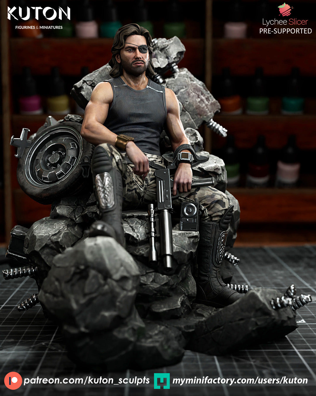 The One-Eyed Outlaw Statue