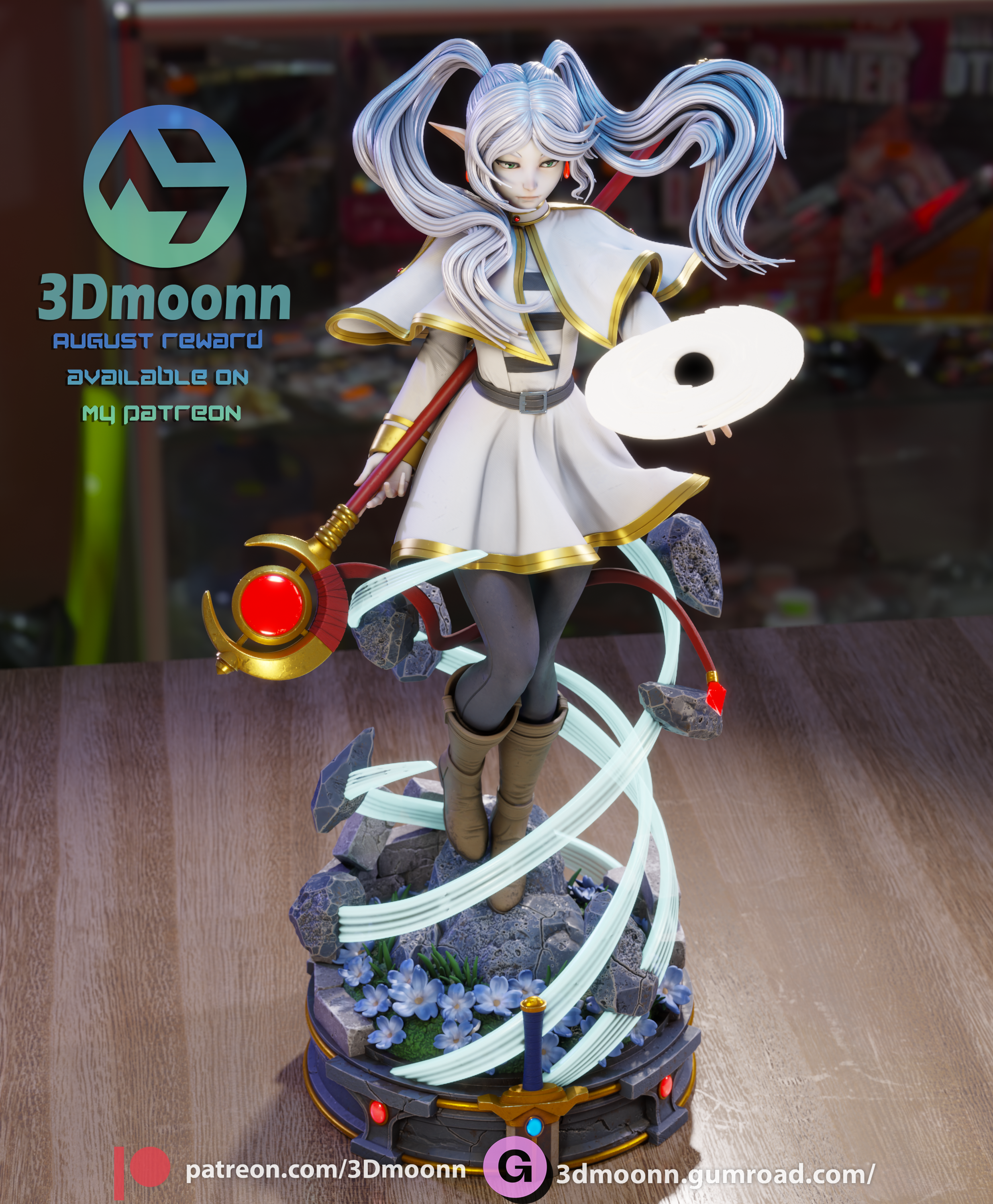 The Timeless Mage Statue