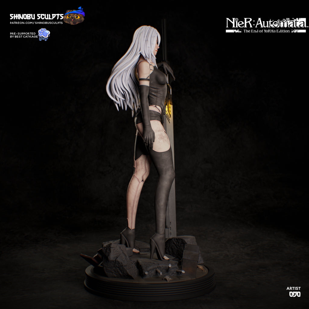 Battle Android Statue