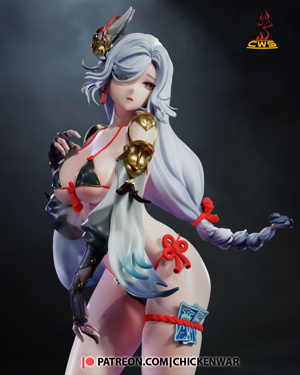 Shenhe Bikini Statue