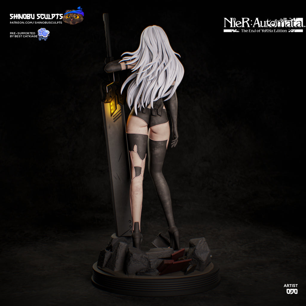 Battle Android Statue