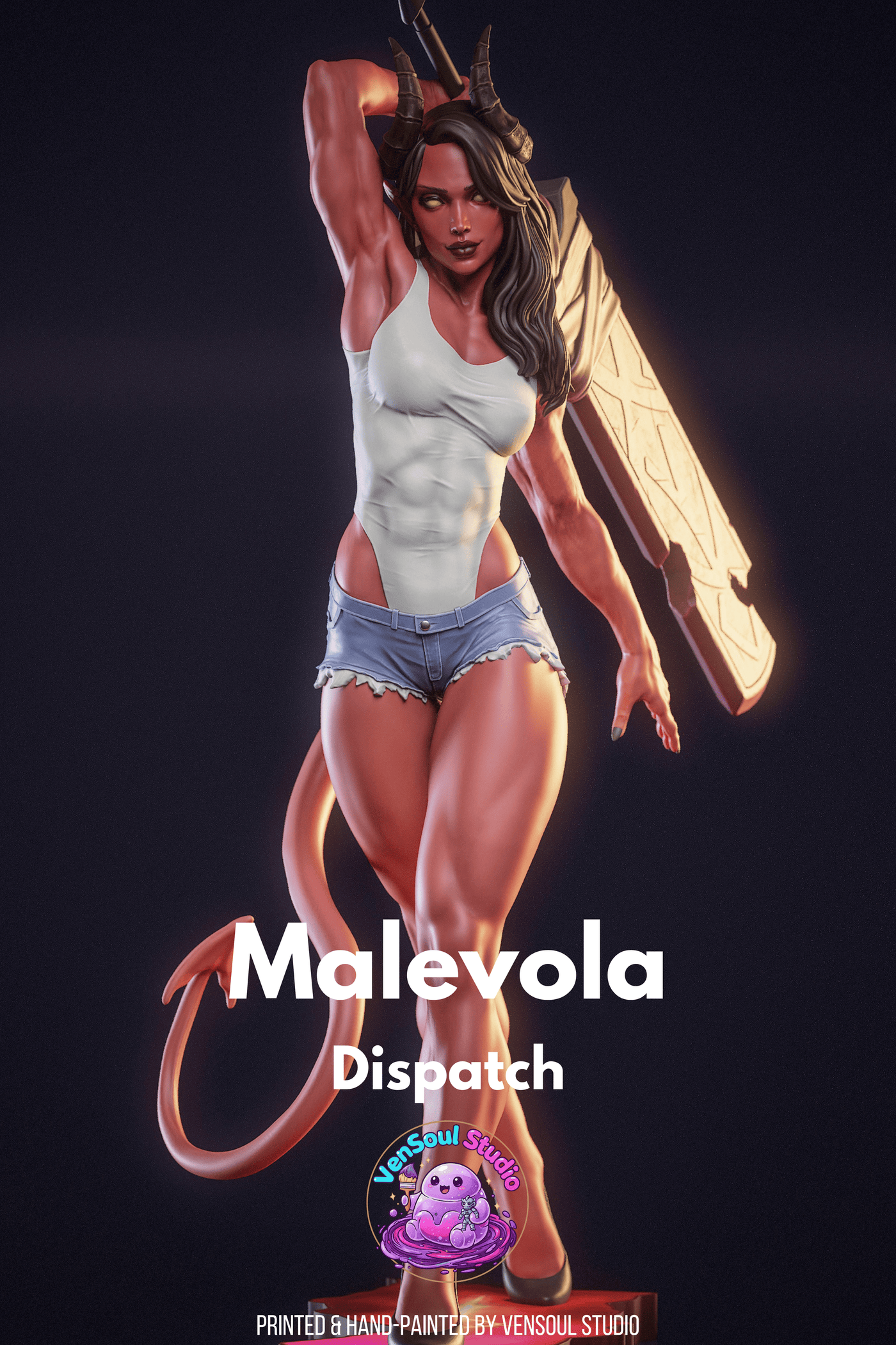 Malevola Dispatch Statue