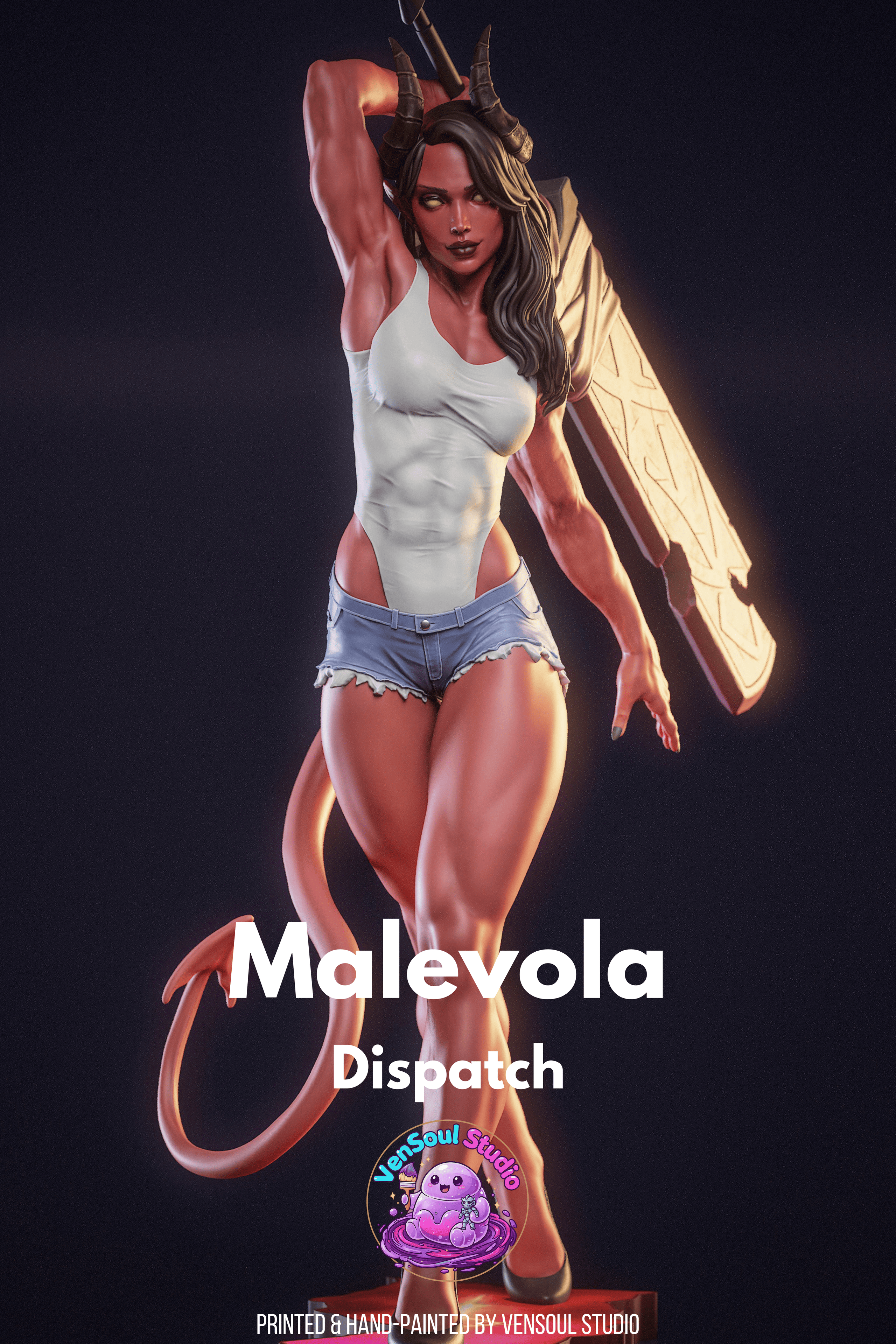 Malevola Dispatch Statue