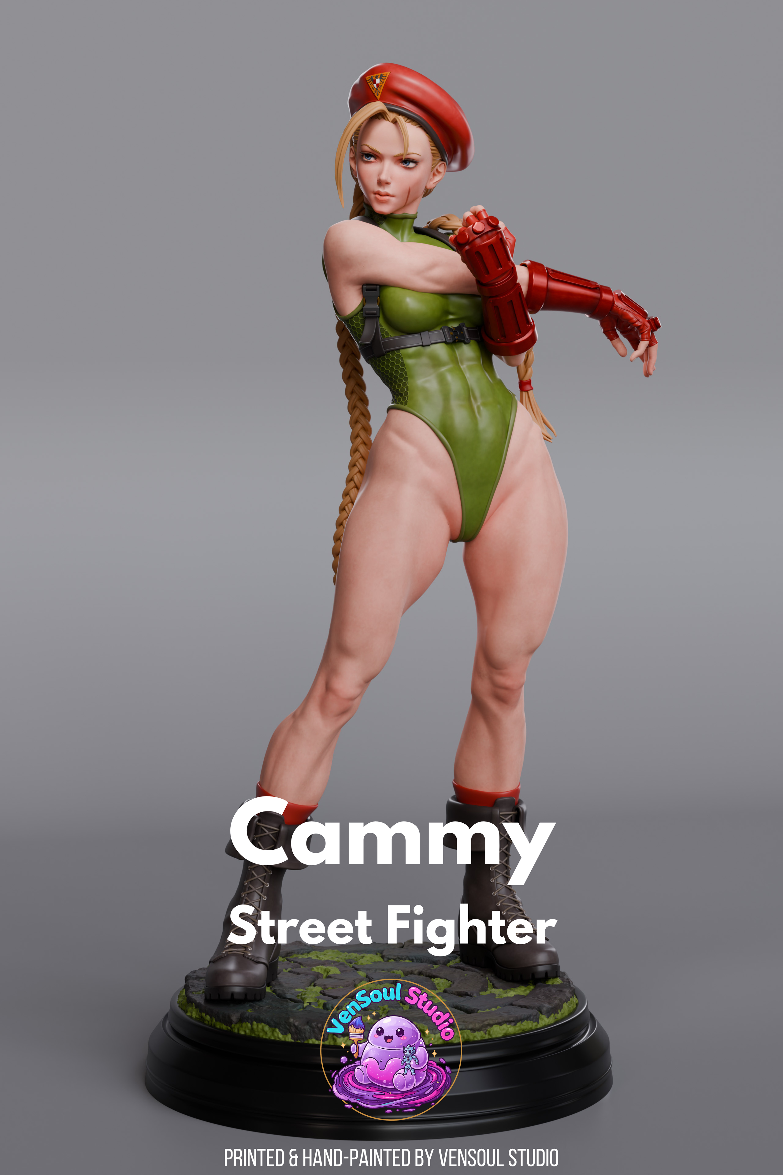 Cammy Delta Red Statue