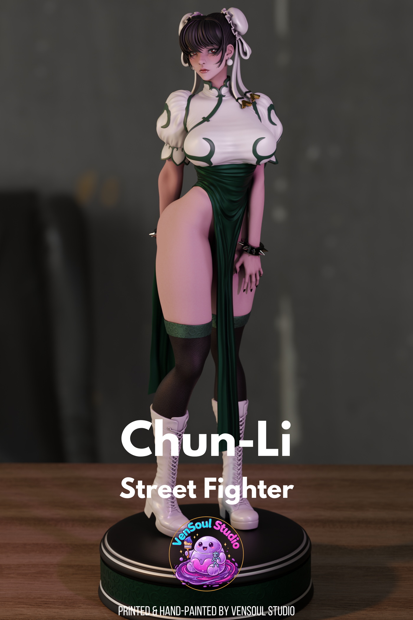 Chun-Li Fighting Spirit Statue
