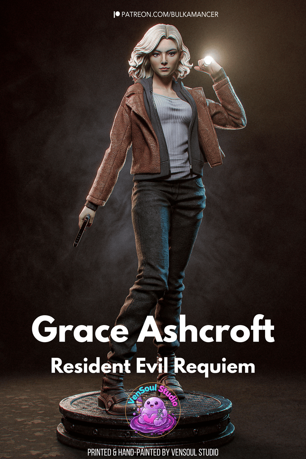 Survival Horror Analyst Statue