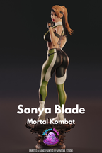 Sonya Blade Statue