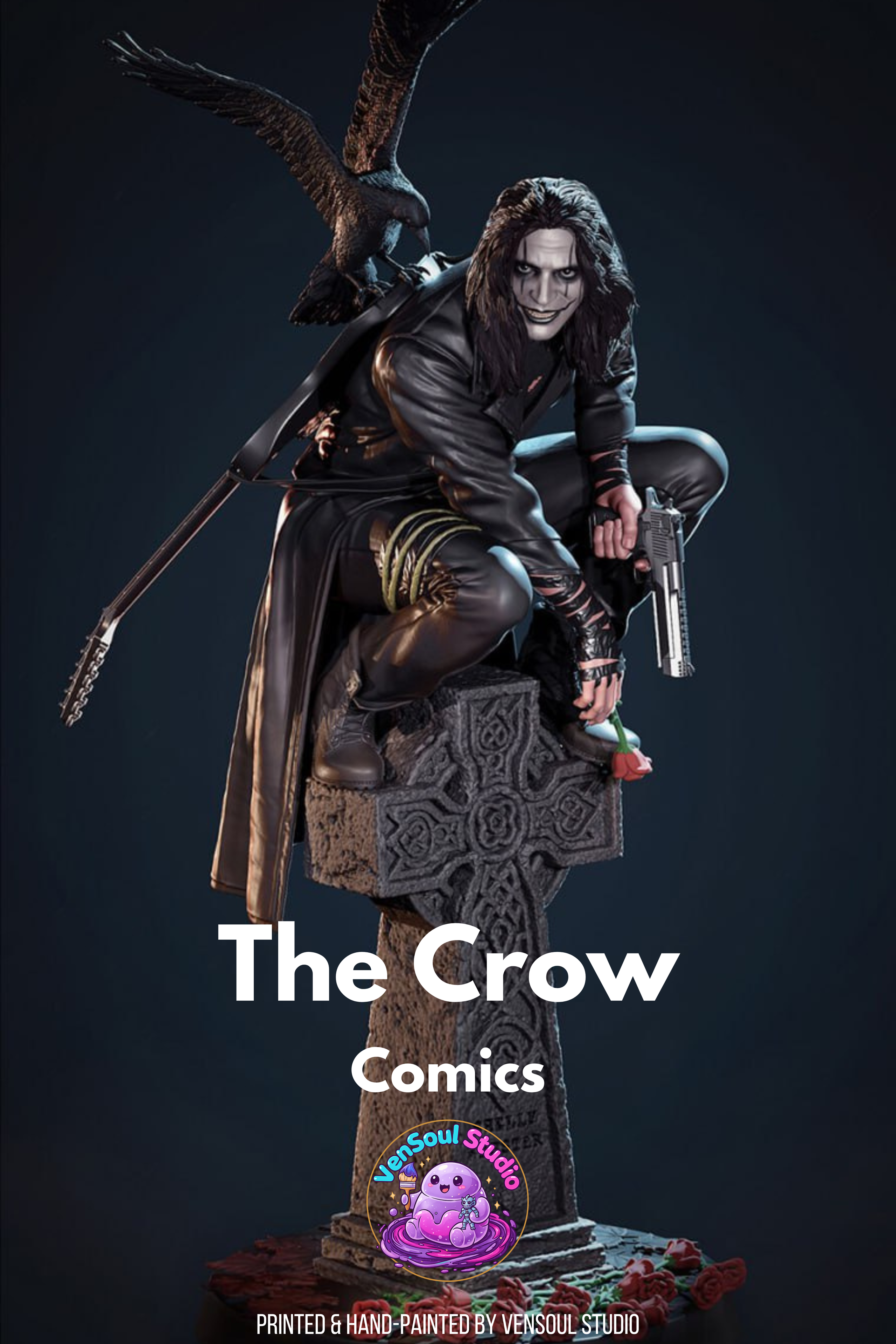 Dark Gothic Avenger Statue