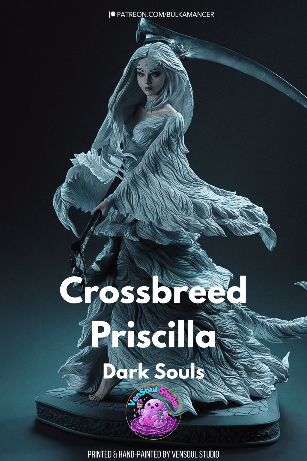 Crossbreed Frost Maiden Statue