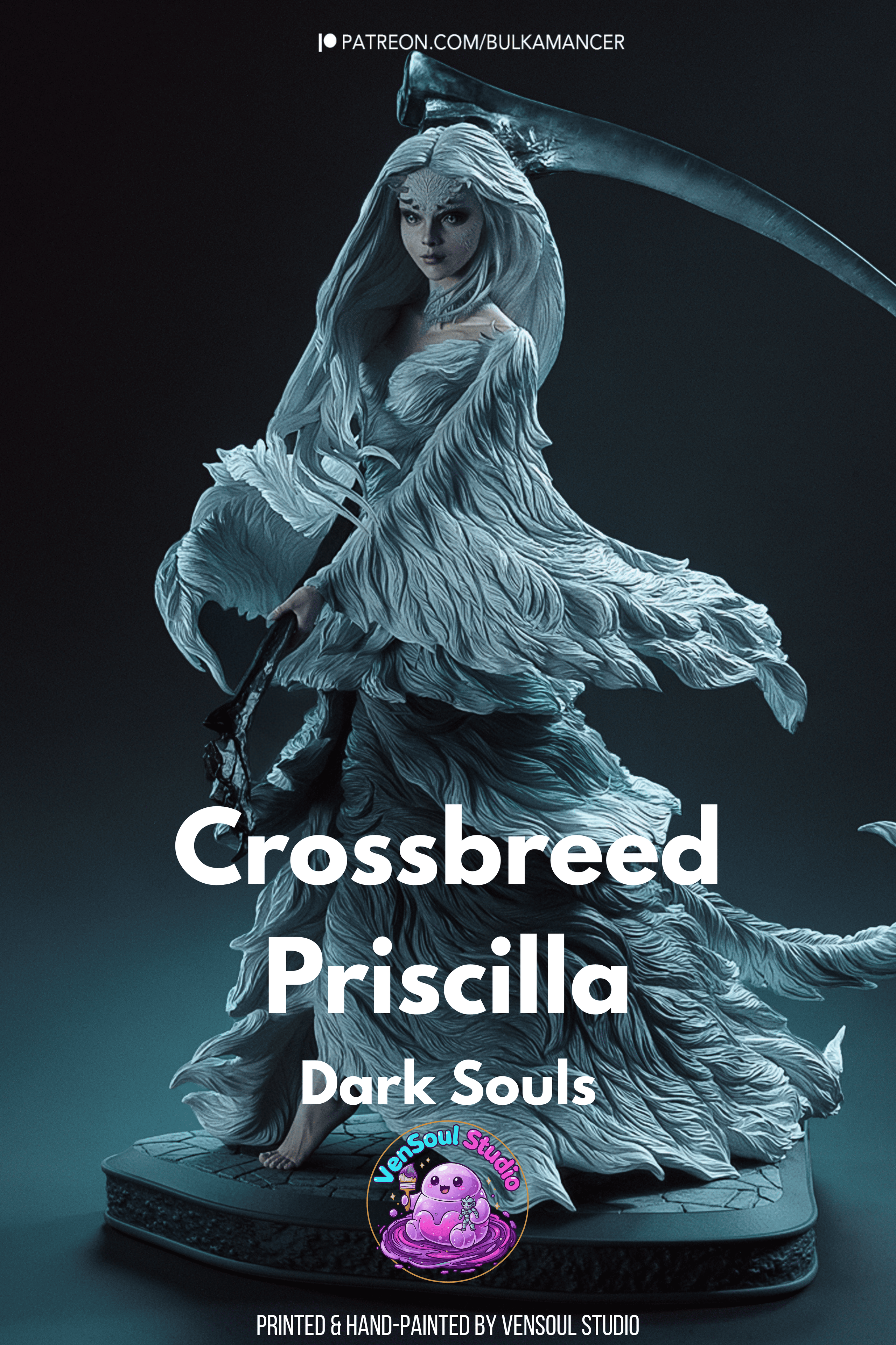 Crossbreed Frost Maiden Statue